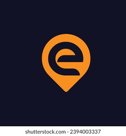 Modernes und minimales Logo mit E-Logo, einfaches Initial-Logo mit C-Monogramm-Logo, Vektorvorlage
