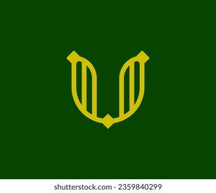 Modern and Minimal Letter U Logo Design