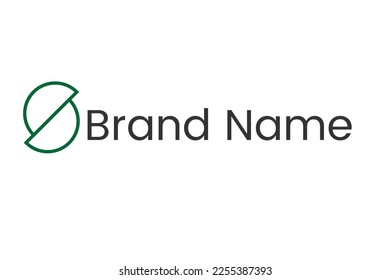 modern and minimal logo with logomark 