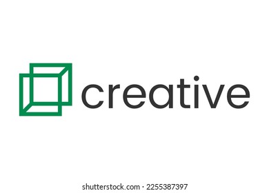 modern and minimal logo with logomark 