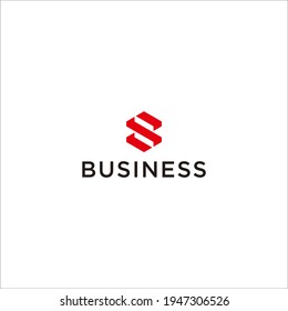 Modern minimal luxury and unique letter S. The design can be reproduced using any print method.