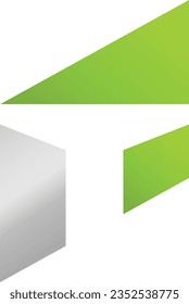 Modern Minimal monogram style vector logo