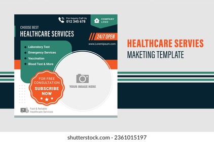 Modern, Minimal, Multipurpose and Fully Editable Marketing Template for Medical and Healthcare Services.