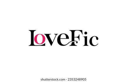 Modern and minimal online dating website logo design.