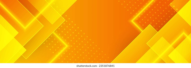Modern minimal orange background design. Abstract orange banner vector illustration. Yellow orange vector abstract graphic design. Banner Pattern background template.