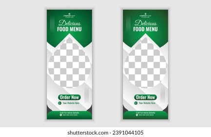  Moderna plantilla de banner de acumulación mínima con colores de guarnición