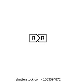 modern minimal rr logo