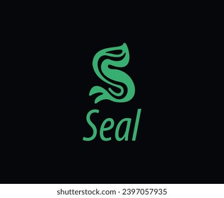 modern minimal Seal Logo designs, themes, templates ,icon