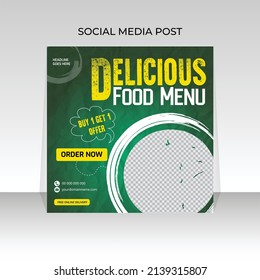 Modern minimal social media banner design template free vector