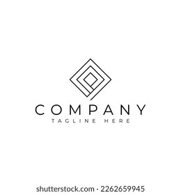 modern and minimal tile ceramic floor vector logo design