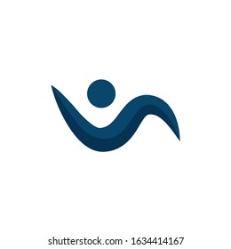 Modern Minimal Vector Logo for banner, flyer, poster