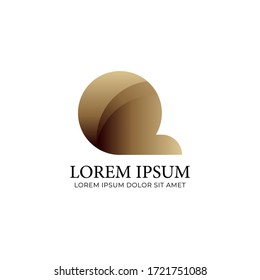 Modern minimal vector logo for banner, poster, flyer Premium Vector