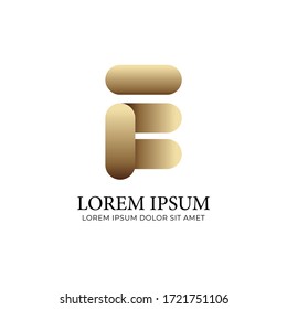 Modern minimal vector logo for banner, poster, flyer Premium Vector