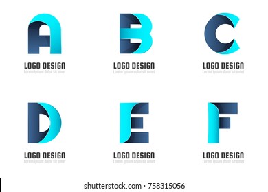 Modern Minimal Vector Logo for banner, poster, flyer