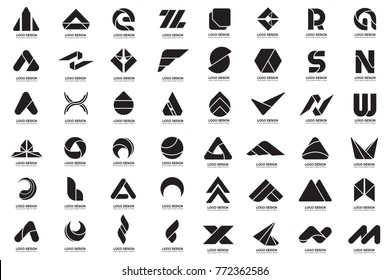 Modern Minimal Vector Logo for banner, poster, flyer
