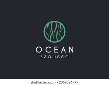 modern and minimalis Seaweed logo design inspiration