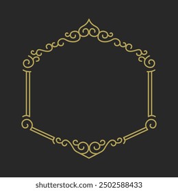Modern Minimalism Floral Ornaments Decorative Monoline 2 Vector Set
