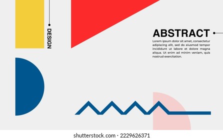 Diseño de fondo abstracto minimalista moderno