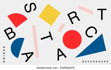 Modernes, minimalistisches, abstraktes Hintergrunddesign