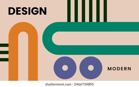 Diseño minimalista moderno del fondo abstracto