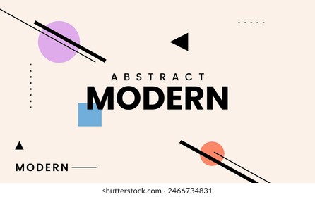 Diseño minimalista moderno del fondo abstracto