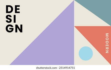 Modernes minimalistisches abstraktes Hintergrunddesign