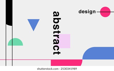 Diseño de fondo abstracto minimalista moderno