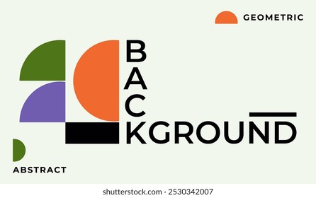 Modernes minimalistisches abstraktes Hintergrunddesign