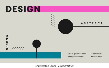 Moderno design de fundo abstrato minimalista