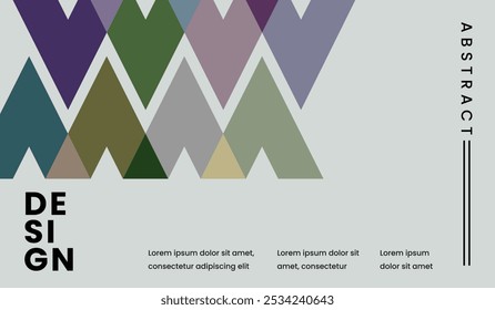 Diseño de fondo abstracto minimalista moderno