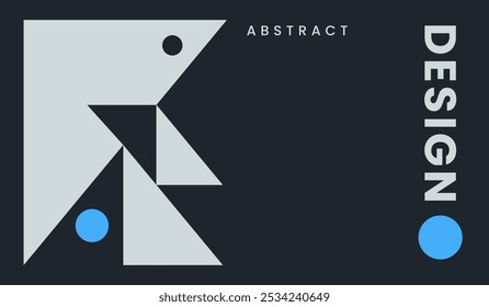 Modernes minimalistisches abstraktes Hintergrunddesign