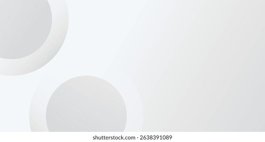 Modern minimalist abstract background featuring overlapping curves and circular lines