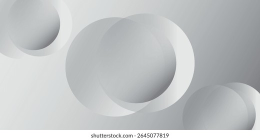 Fondo abstracto minimalista moderno con curvas superpuestas y Formas circulares en varios artes Luz de diseño agradable de arte simple
