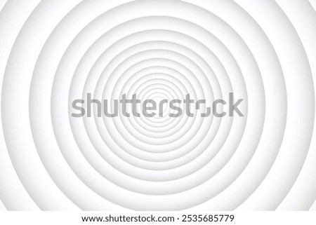 Modern minimalist abstract background with gray gradations, circular effects, and trendy Memphis-style elements. EPS 10 format.