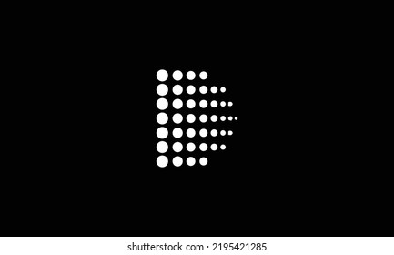 Modern minimalist abstract letter D logo. This logo icon incorporate with letter D in the creative way.