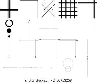 modern minimalist aesthetic element design