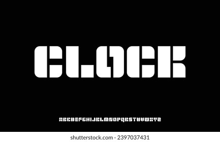 Modern minimalist alphabet. futuristic sans serif font. vector design