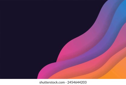 modern minimalist background with a harmonious color combination
