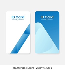 plantilla de fondo minimalista moderna para tarjetas de identidad