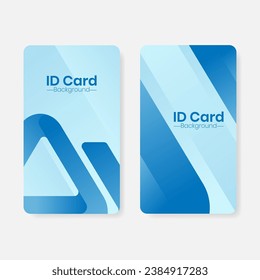 modern minimalist background template for ID cards