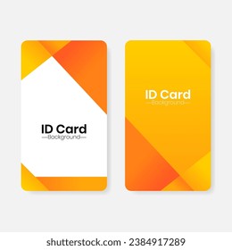 modern minimalist background template for ID cards