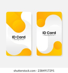 modern minimalist background template for ID cards