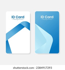 modern minimalist background template for ID cards