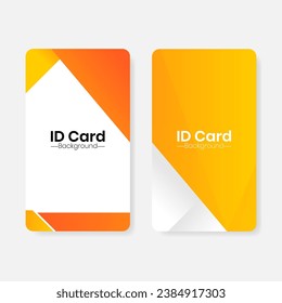 modern minimalist background template for ID cards