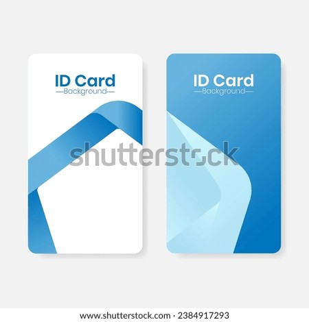 modern minimalist background template for ID cards