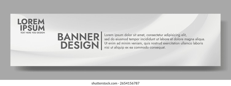 Design de banner minimalista moderno com um fundo de pérola luar. 