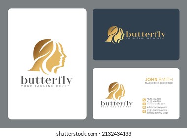 modern minimalist beauty salon logo logo design.100% original. eps file fully editable.