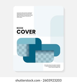 modern and minimalist book cover template