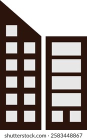 Modern and Minimalist Building Icons