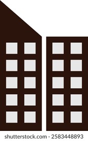 Modern and Minimalist Building Icons